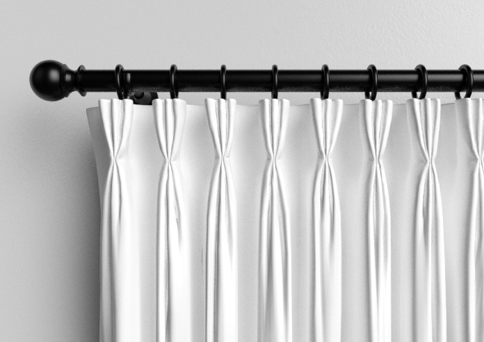 Menton, Pure White - Made to Measure Curtains - Image 11